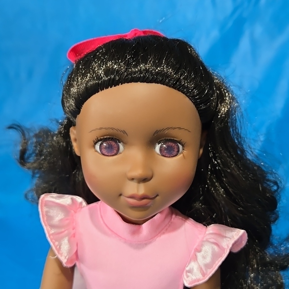 Glitter Girl in Pink Tutu